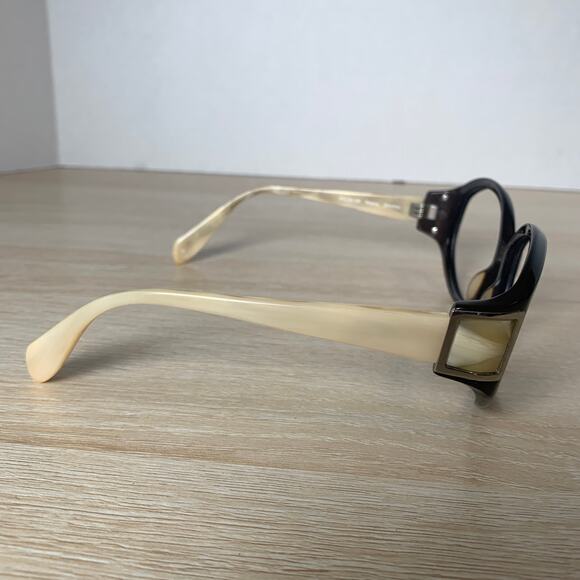 Oliver Peoples Black and Cream FRAMES ONLY